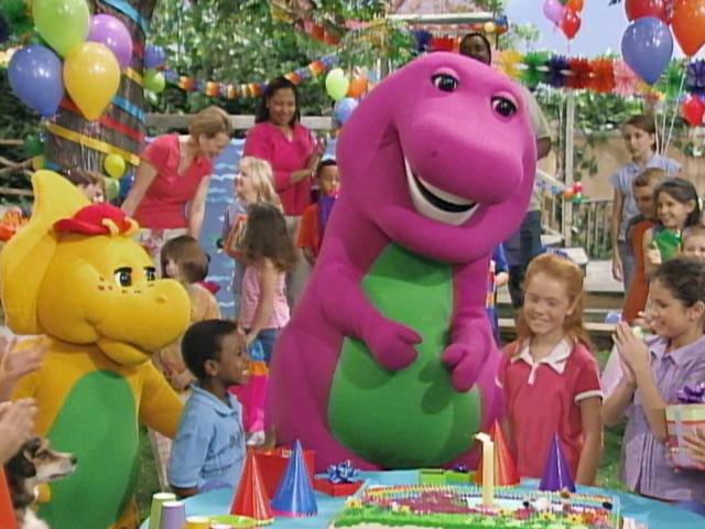 Barney and friends happy birthday barney - humanLasi